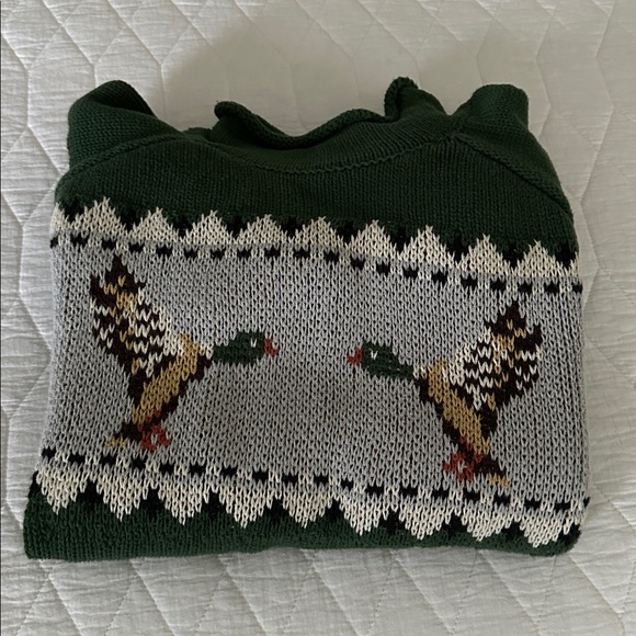 L.L.Bean Women's Rollneck Mallard Sweater - Picture 2 of 7